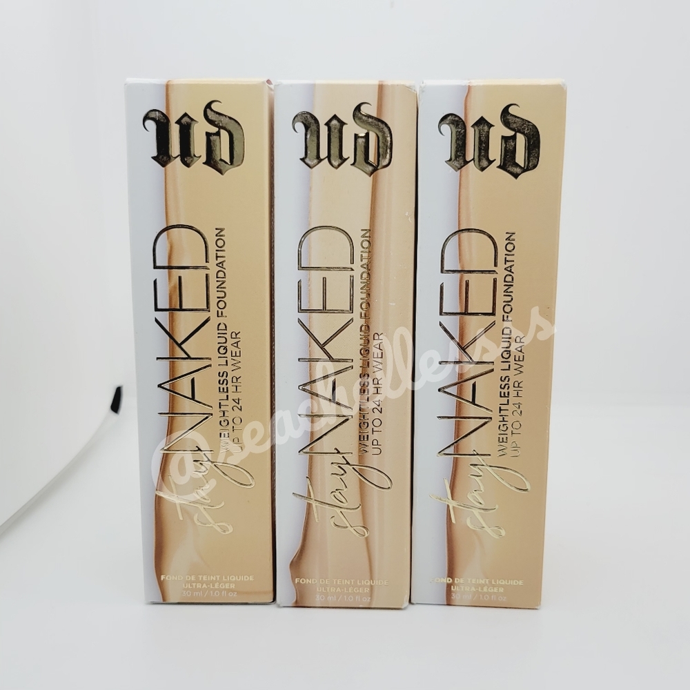 Urban Decay Stay Naked Weightless Liquid Foundation | Ultra-Fair Shades | BNIB